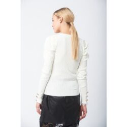 Women's Long Knitted Blouse - Image 4