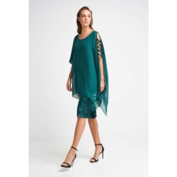 Midi green dress muslin - Image 2