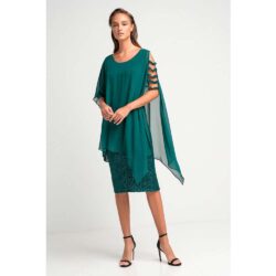 Midi green dress muslin - Image 4