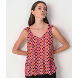 Sleeveless Women's Georgette Blouse - Image 3