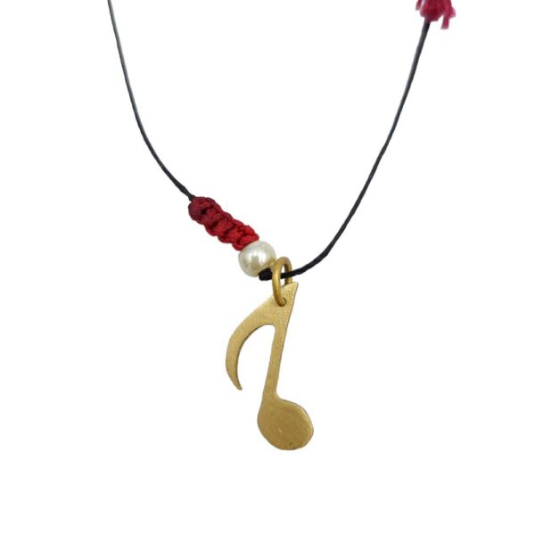 Κολιέ χειροποίητο music note