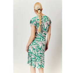 Green Jersey Dress - Image 3