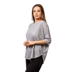 Plus size μπλούζα με κύκλους