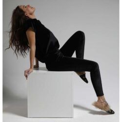 Elastic Women's Leggings Velvet - Image 2