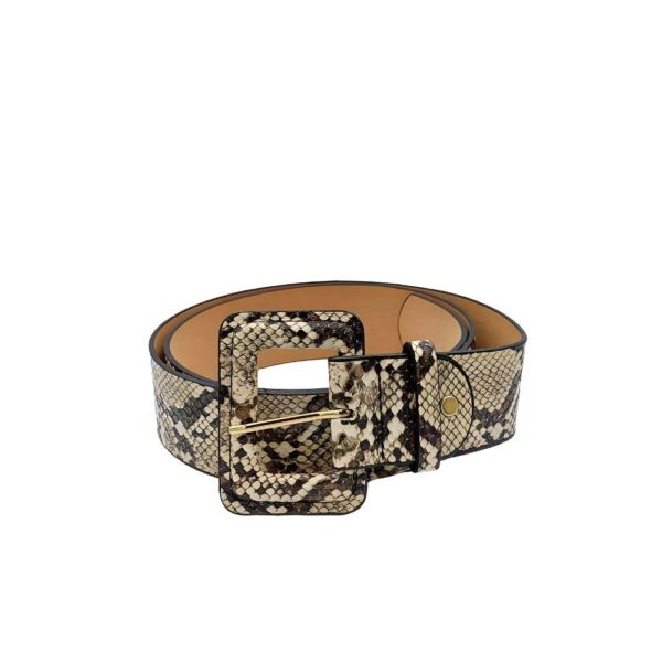 Γυναικεία ζώνη snake print