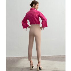 HighWaisted Skinny Pants Beige - Image 2
