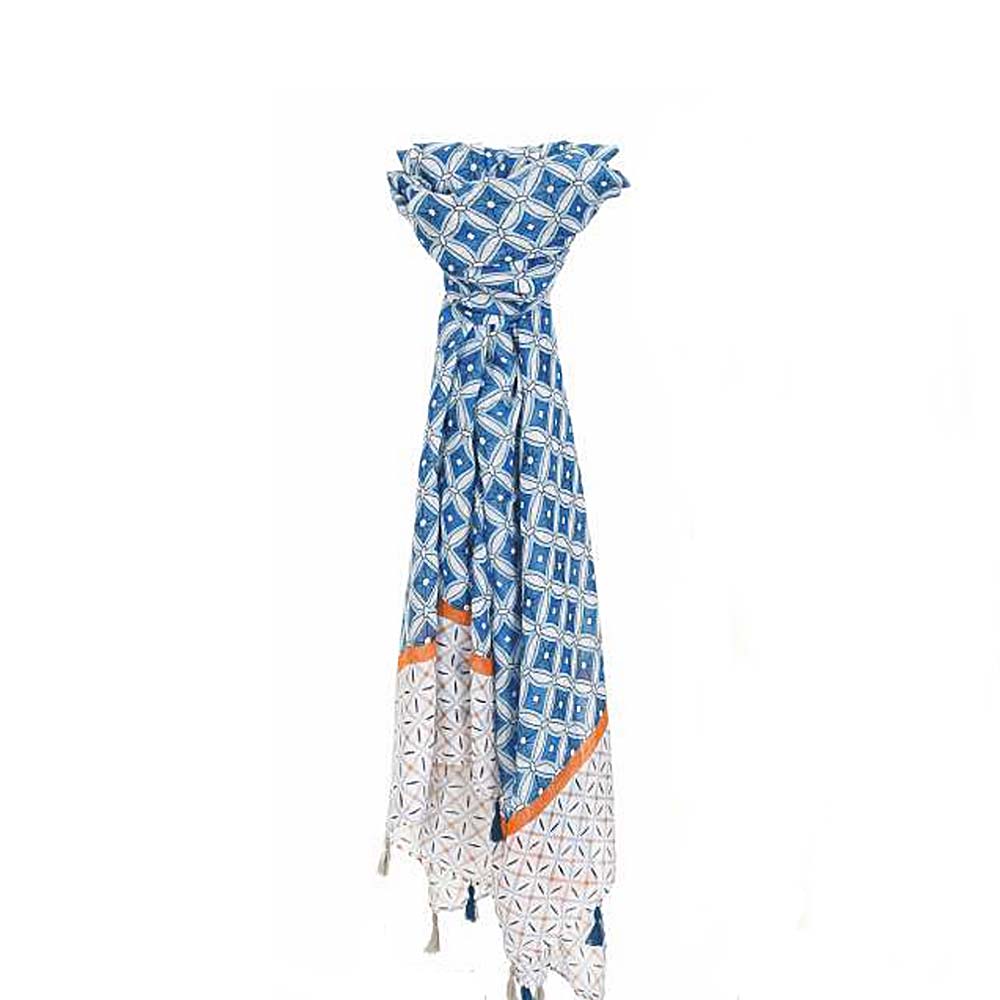 Scarf Design Geometry Women's Scarf Geometric Designs - Pashminas - Verano