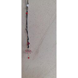 Umbrella Necklace Hearts Handmade - Image 3