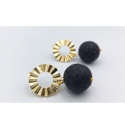 Women's Lava Stud Earrings - Image 6